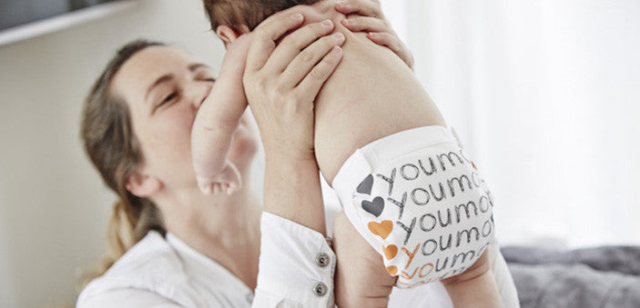 “No, I love you more.” Our gPants with heart.