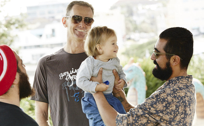 It takes a village to raise a parent