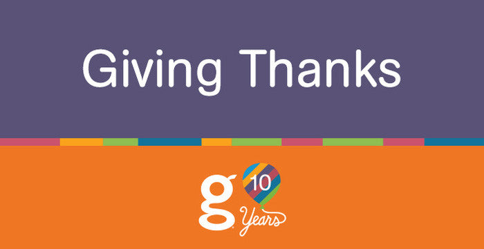 Giving Thanks: If you love something, let it grow